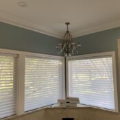 More Nantucket Shades in a bathroom! Nantucket shades in a bathroom