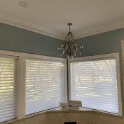 More Nantucket Shades in a bathroom! Nantucket shades in a bathroom